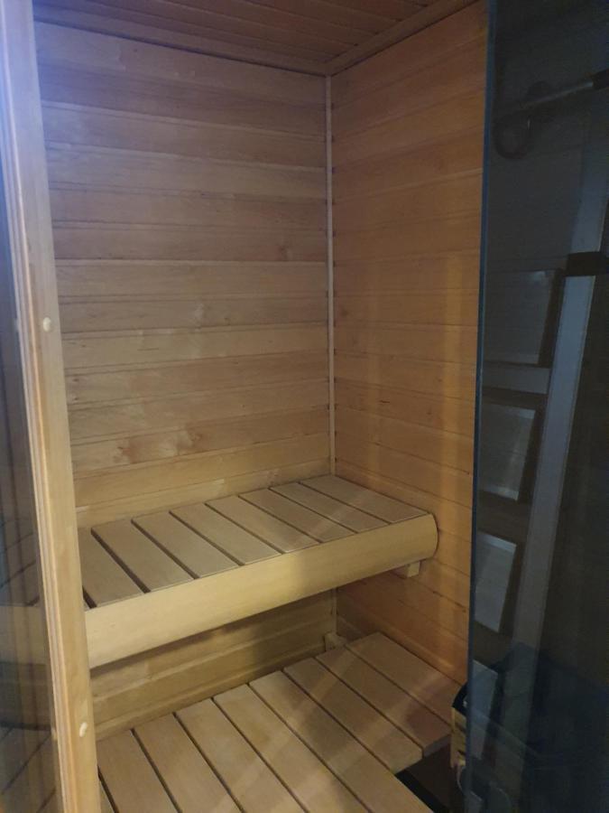 Moderni, Viihtyisae Pikkukaksio Saunalla Pori Exteriér fotografie