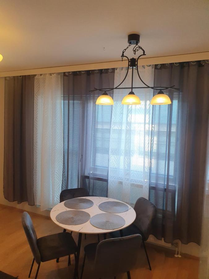 Moderni, Viihtyisae Pikkukaksio Saunalla Pori Exteriér fotografie